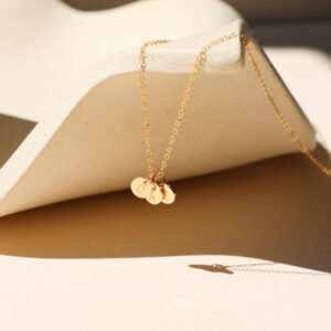 Tiny Monogram Necklace
