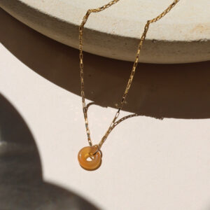 Full Circle Pendant - Agate