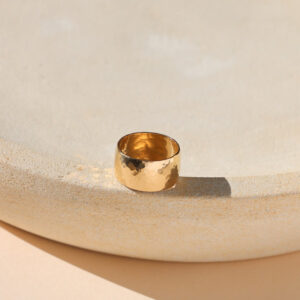Hammered Dome Ring